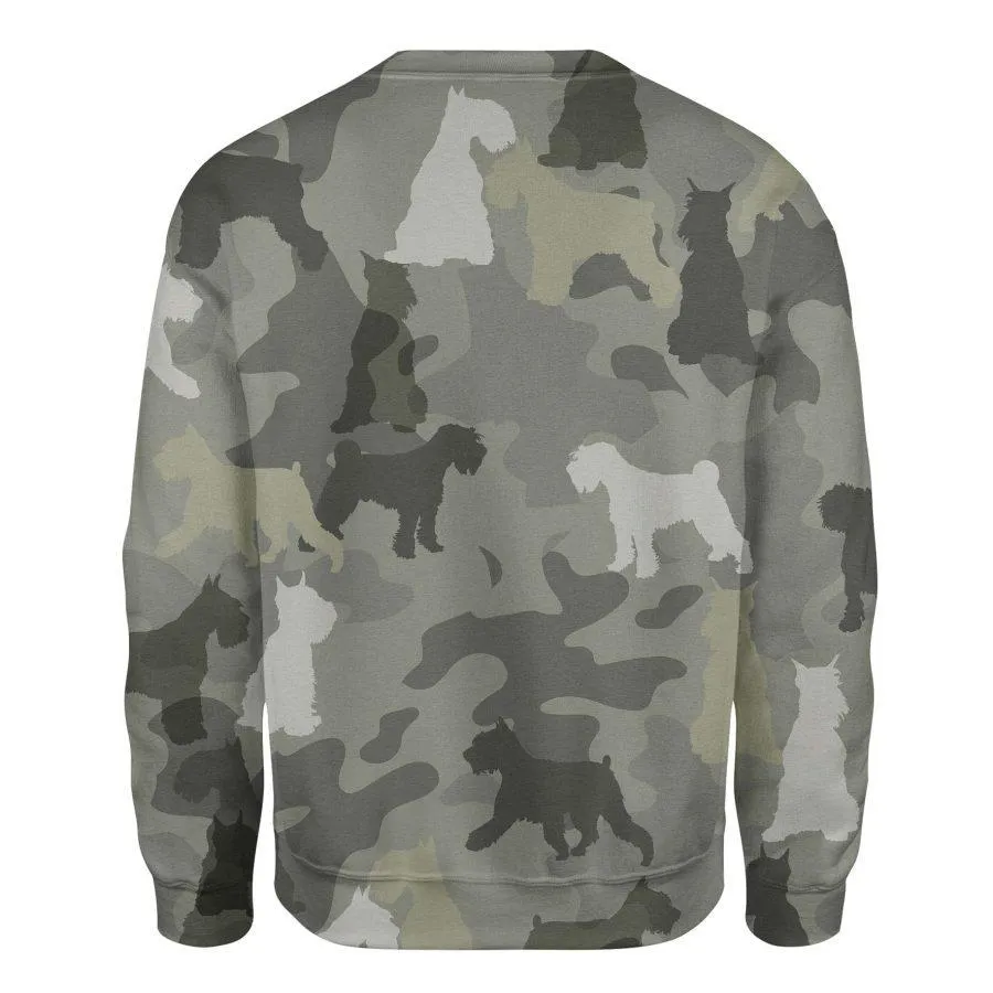 Schnauzer - Camo - Premium Sweatshirt