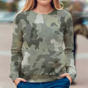 Schnauzer - Camo - Premium Sweatshirt