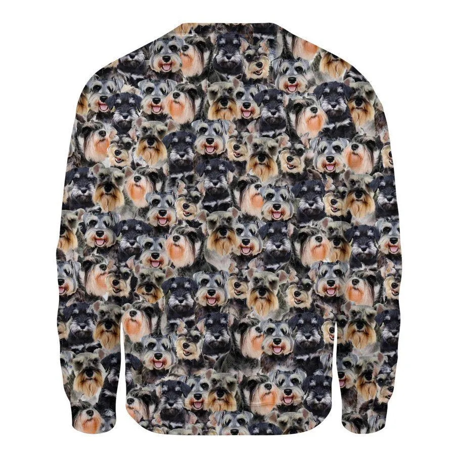 Schnauzer - Full Face - Premium Sweatshirt