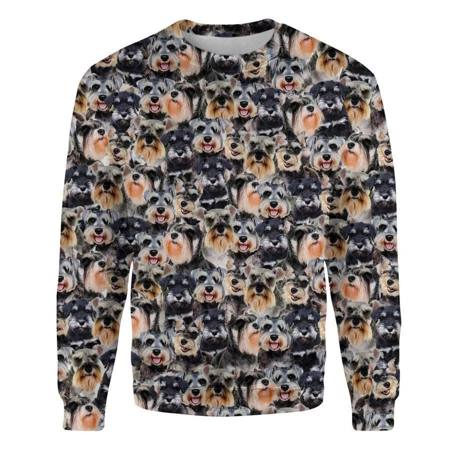 Schnauzer - Full Face - Premium Sweatshirt