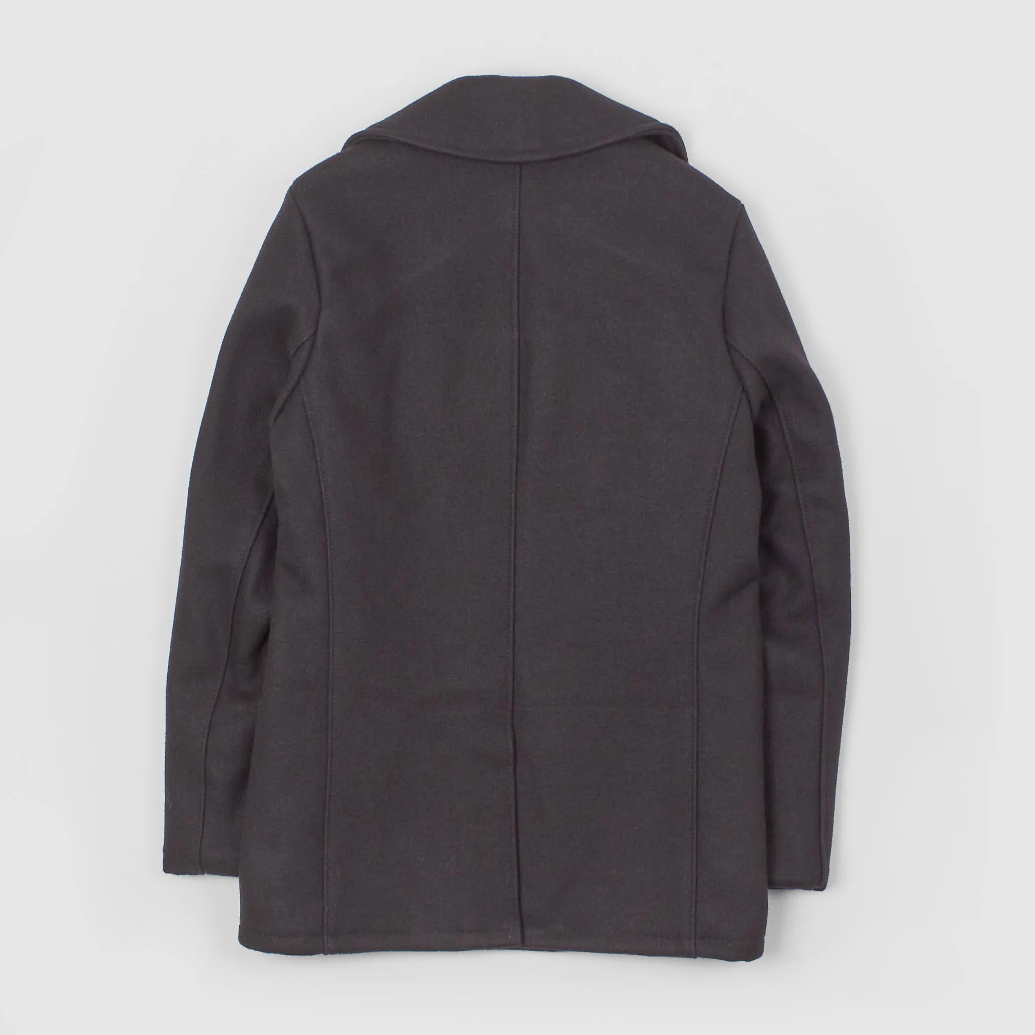 Schott Wool Navy Pea Coat