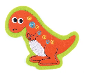 Sew On Motifs Lace Jeans Dresses Appliques Patches Craft 7 cm -Friendly Dinosaur