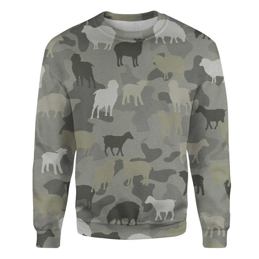 Sheep - Camo - Premium Sweatshirt
