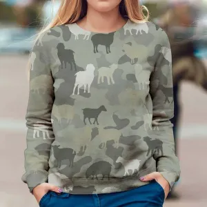 Sheep - Camo - Premium Sweatshirt