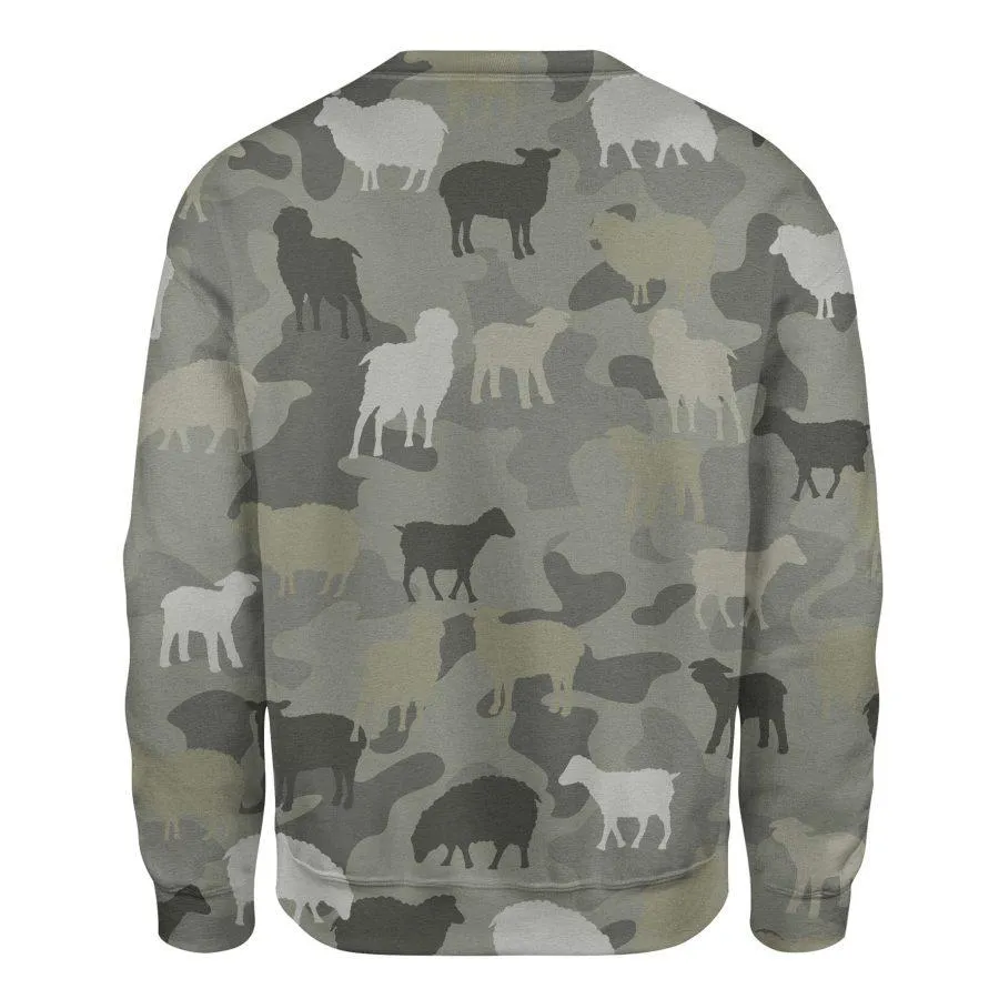 Sheep - Camo - Premium Sweatshirt