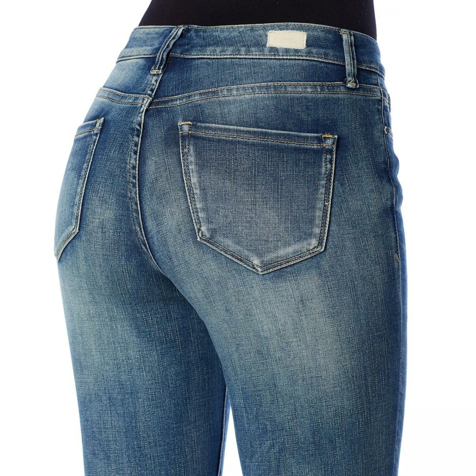 Skinnygirl Women's 5 Pocket Straight Leg Jeans