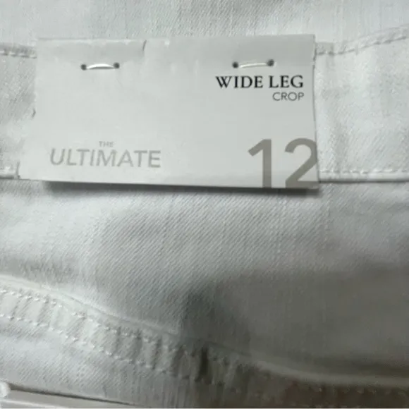 Soft Surroundings Wide leg crop jeans Size 12