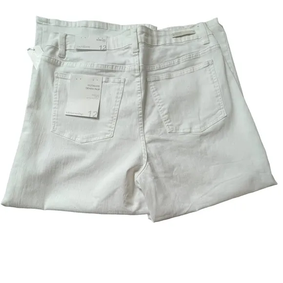 Soft Surroundings Wide leg crop jeans Size 12
