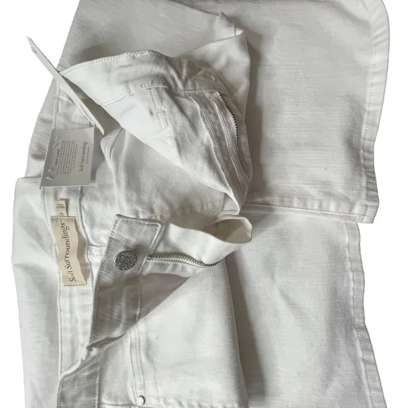 Soft Surroundings Wide leg crop jeans Size 12