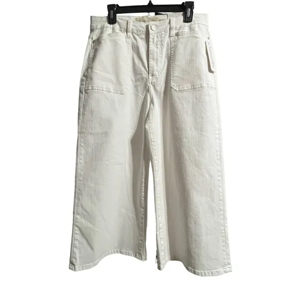 Soft Surroundings Wide leg crop jeans Size 12