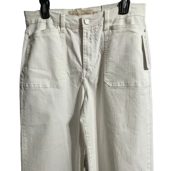 Soft Surroundings Wide leg crop jeans Size 12