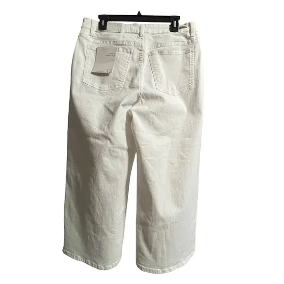 Soft Surroundings Wide leg crop jeans Size 12
