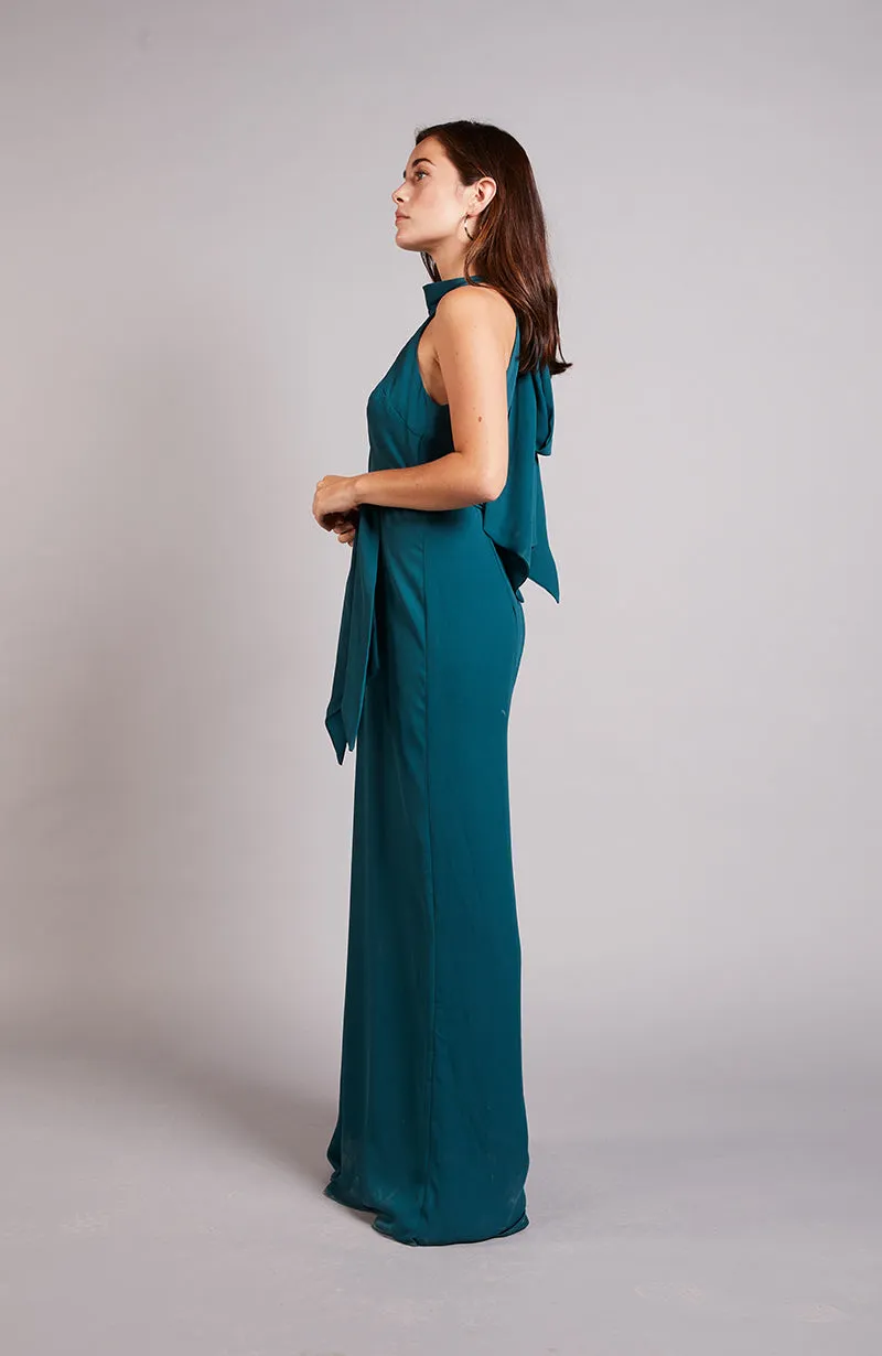 Soho Jumpsuit in Forest Green