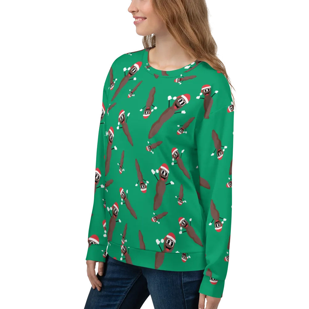 South Park Mr. Hankey Adult All-Over Print Sweatshirt