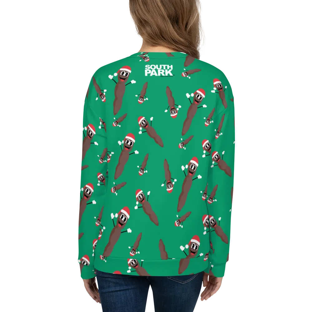 South Park Mr. Hankey Adult All-Over Print Sweatshirt