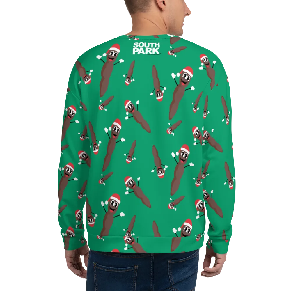 South Park Mr. Hankey Adult All-Over Print Sweatshirt