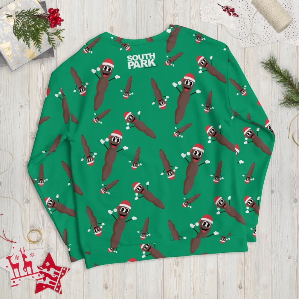 South Park Mr. Hankey Adult All-Over Print Sweatshirt