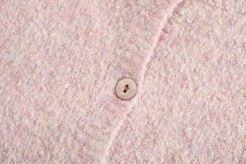 Splicing Single-breasted Lantern Sleeve Cardigan Sweaters Tank Tops