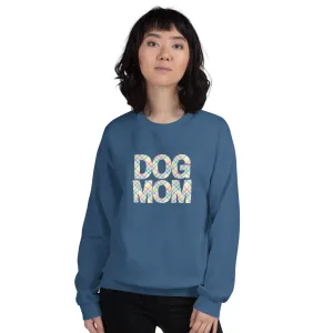 Spring Plaid Dog Mom Sweatshirt