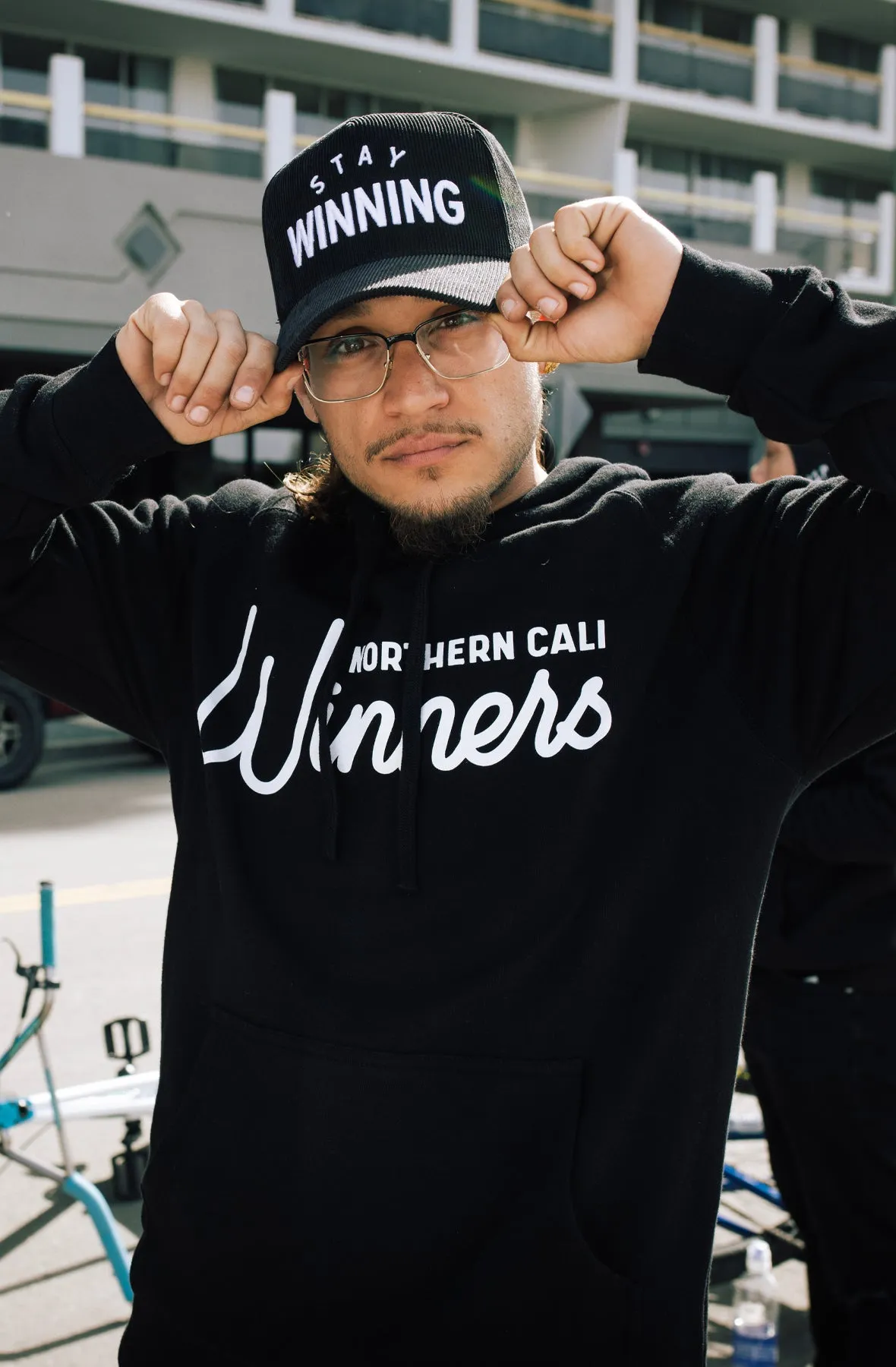 Stay Winning Black Northern Cali Winners Hoodie