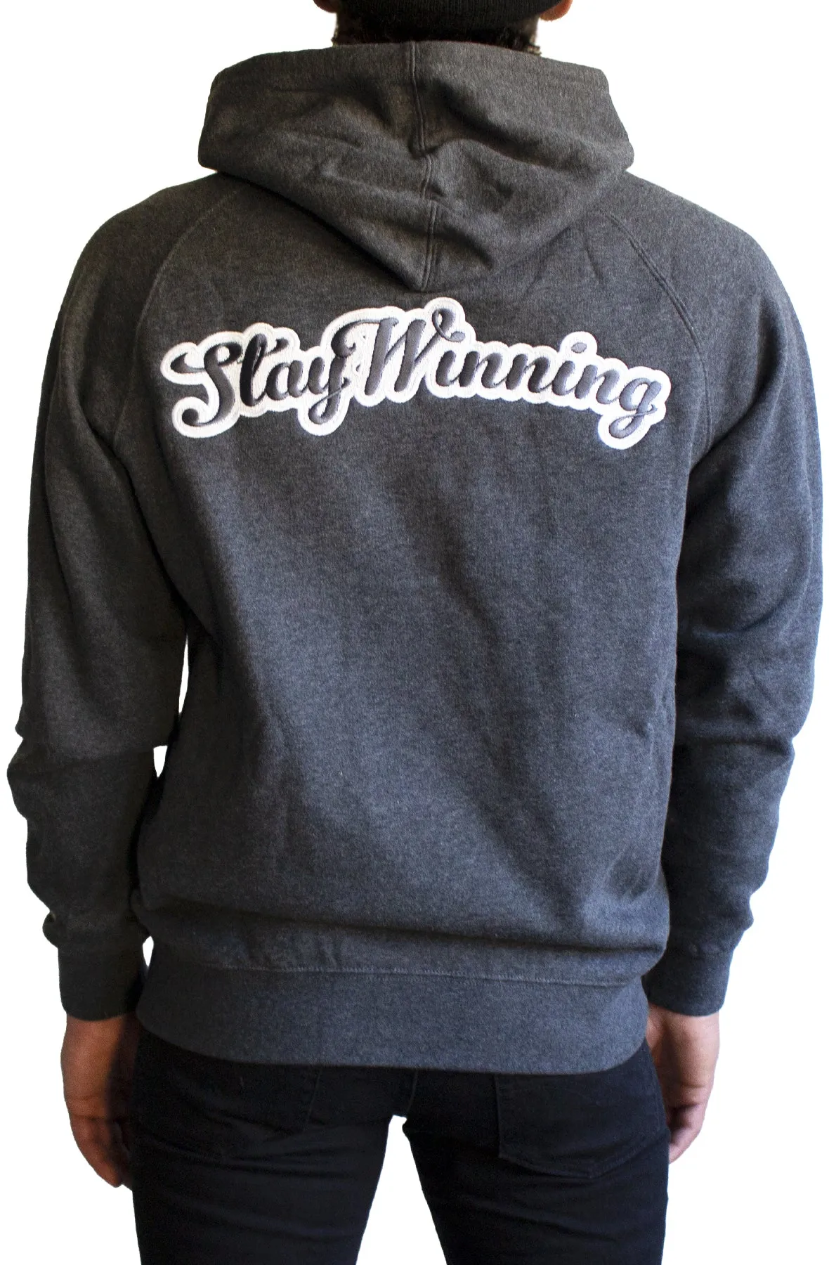 Stay Winning Fortune Frogs Grey Hoodie