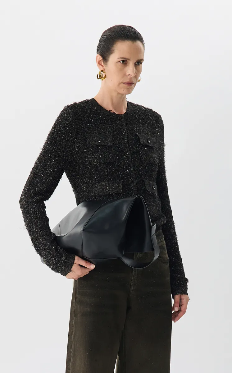Sweater / JNBY Slim Fit Cropped Cardigan