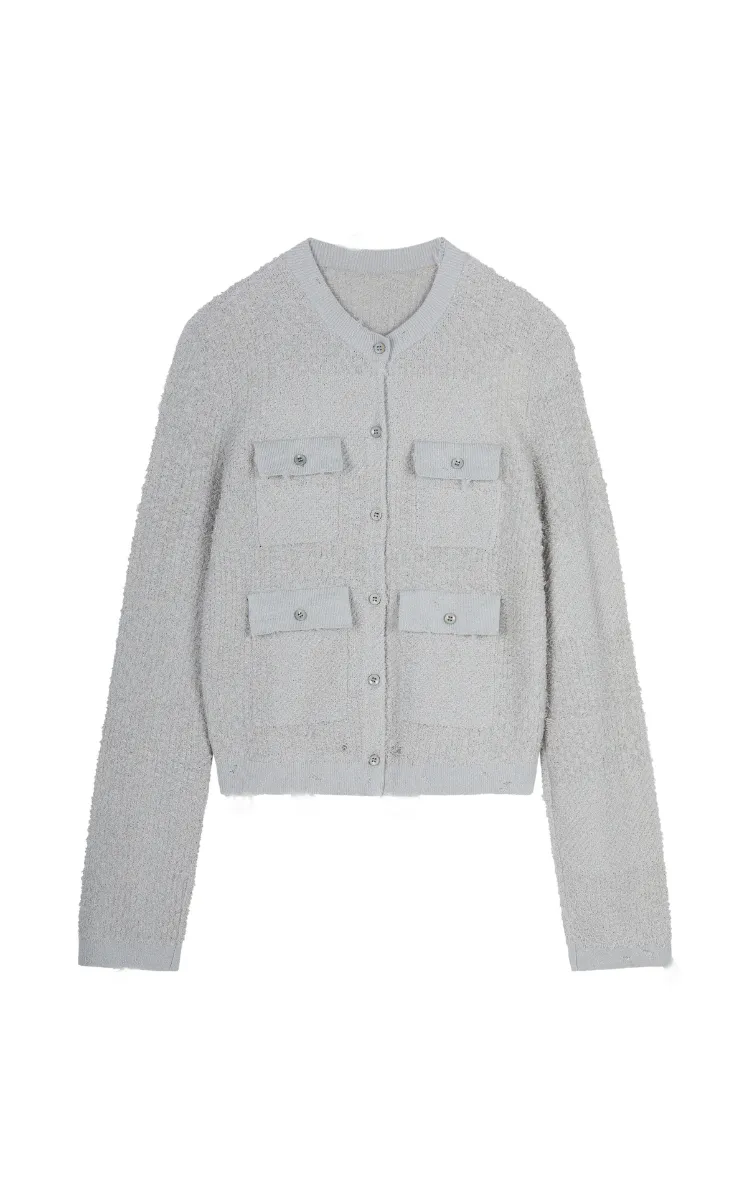Sweater / JNBY Slim Fit Cropped Cardigan