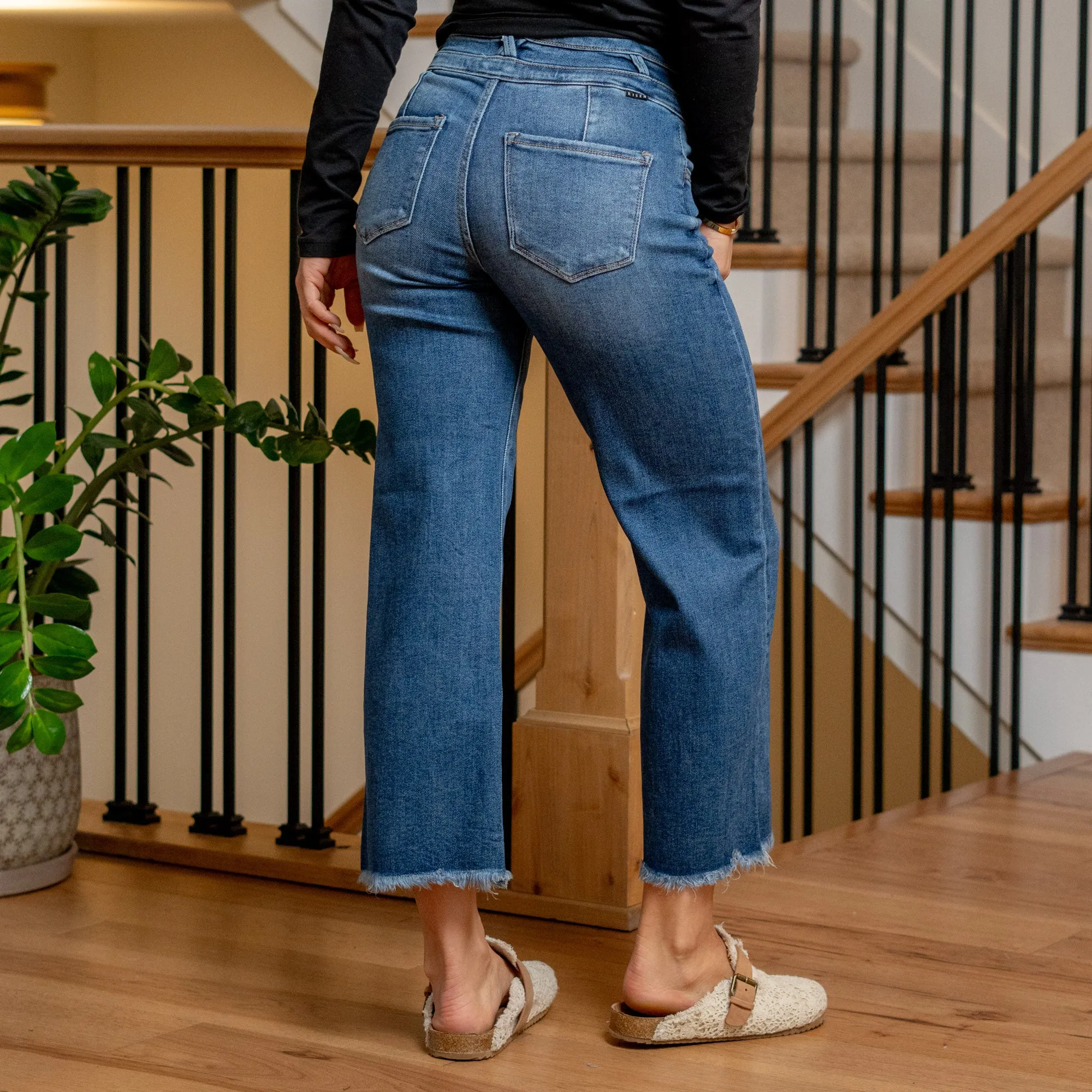 Sweet Serenade High Rise Cropped Wide Leg Regular & Plus Sizes