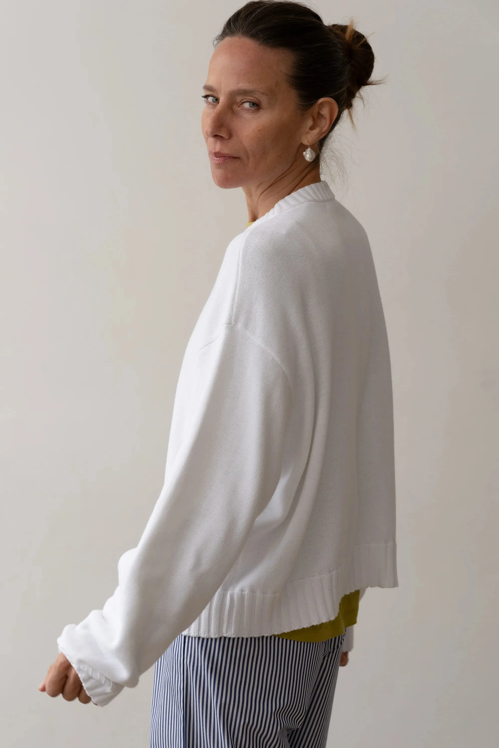 The Cotton Knit Cardigan