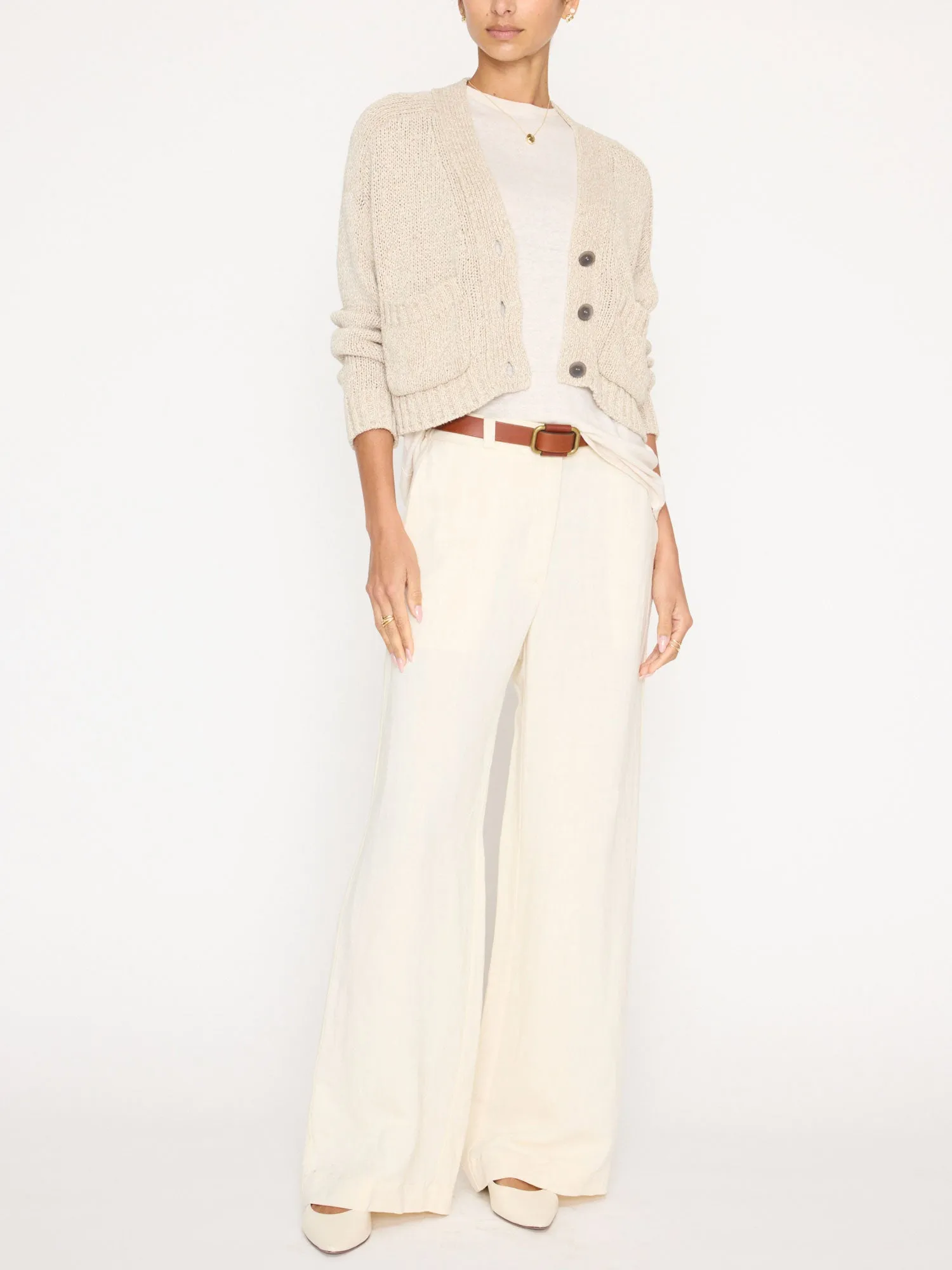 The Cropped Cardigan