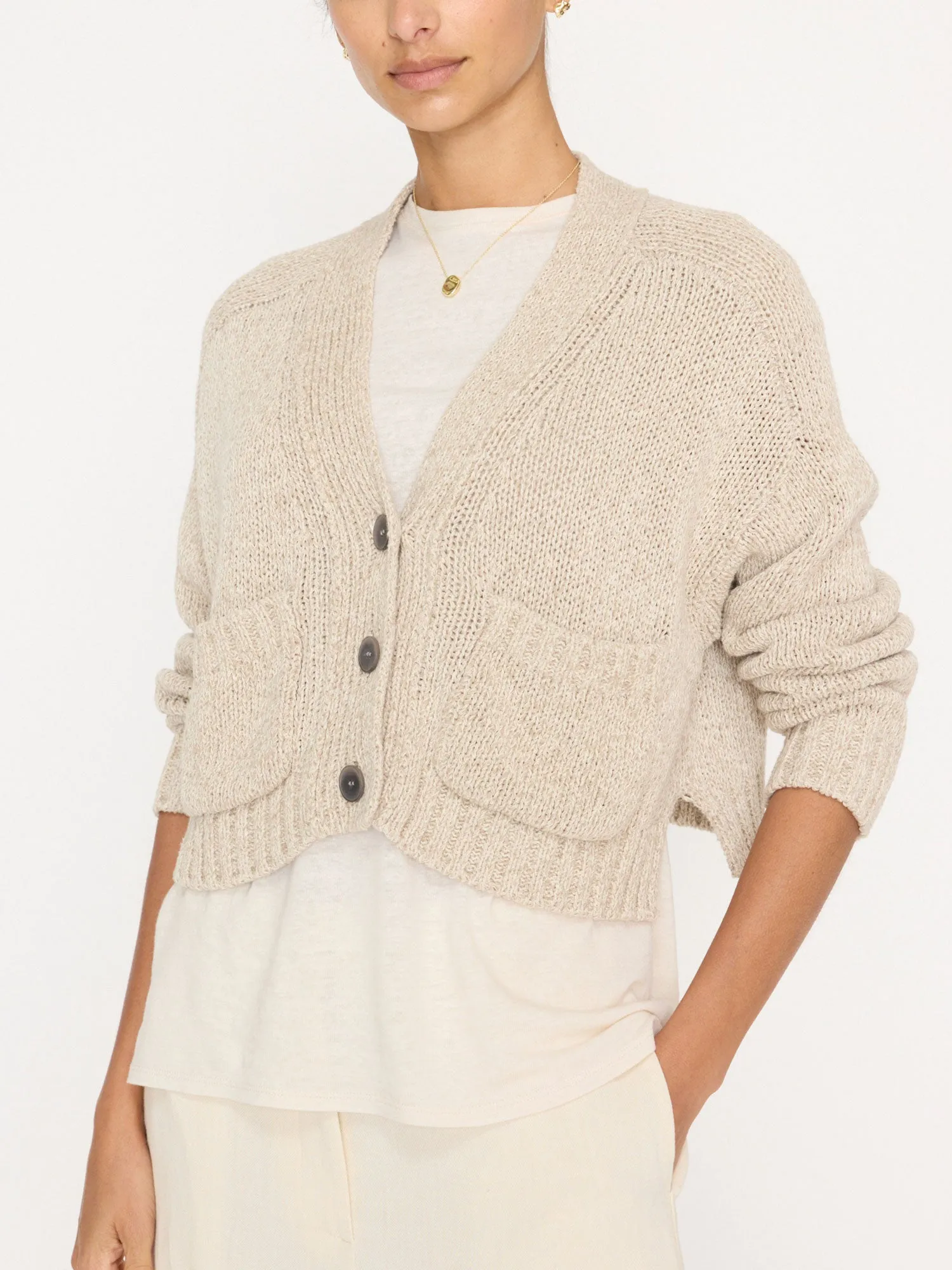 The Cropped Cardigan
