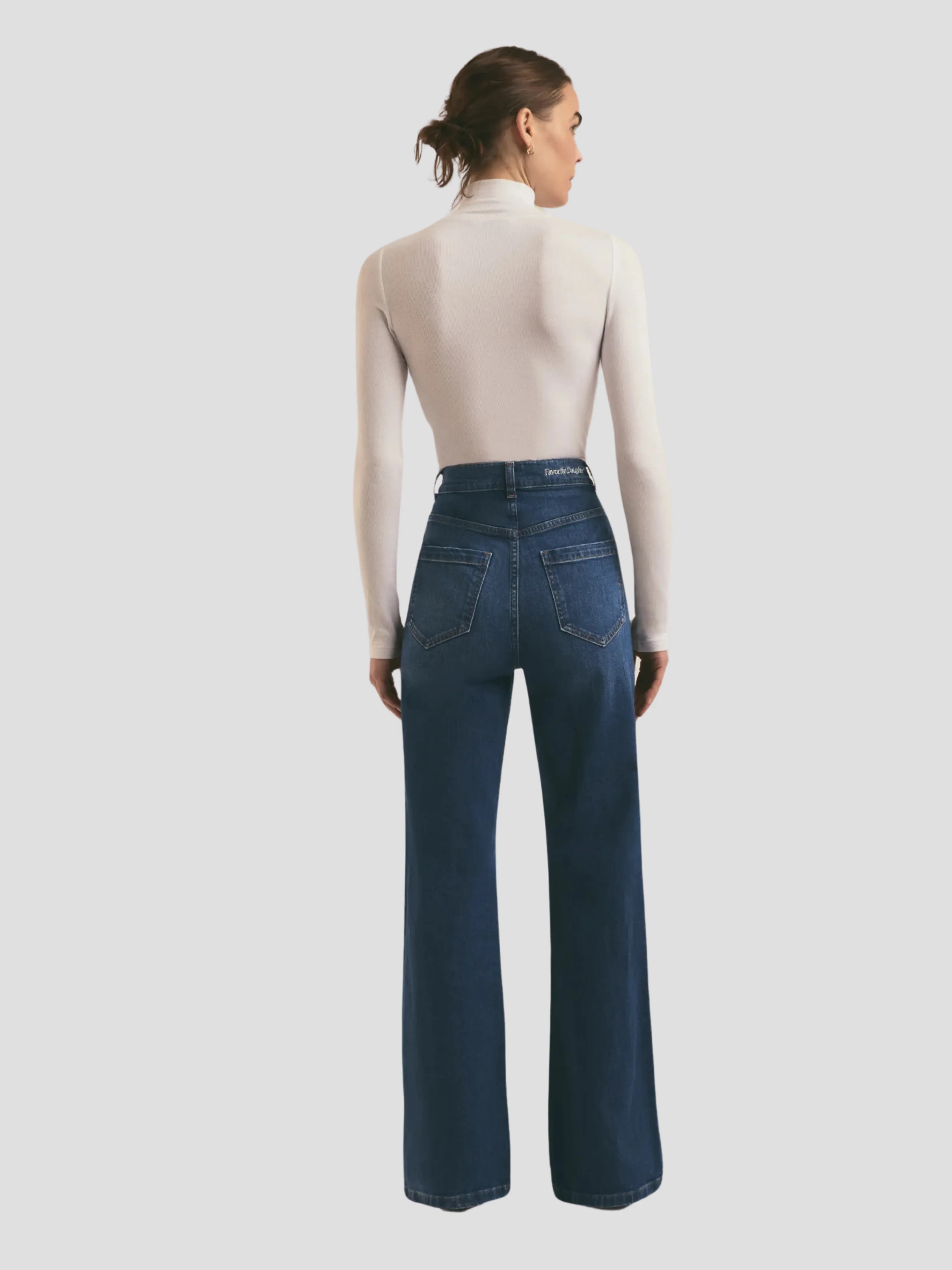 The Jordie Super High Rise Wide Leg Jeans