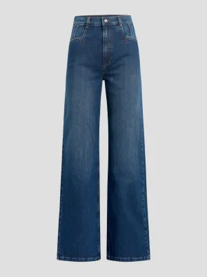 The Jordie Super High Rise Wide Leg Jeans