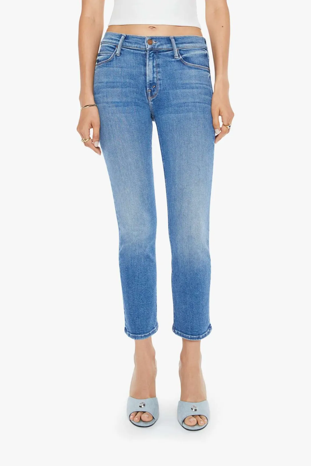 The Mid Rise Dazzler Crop Jean | Ready Set Go