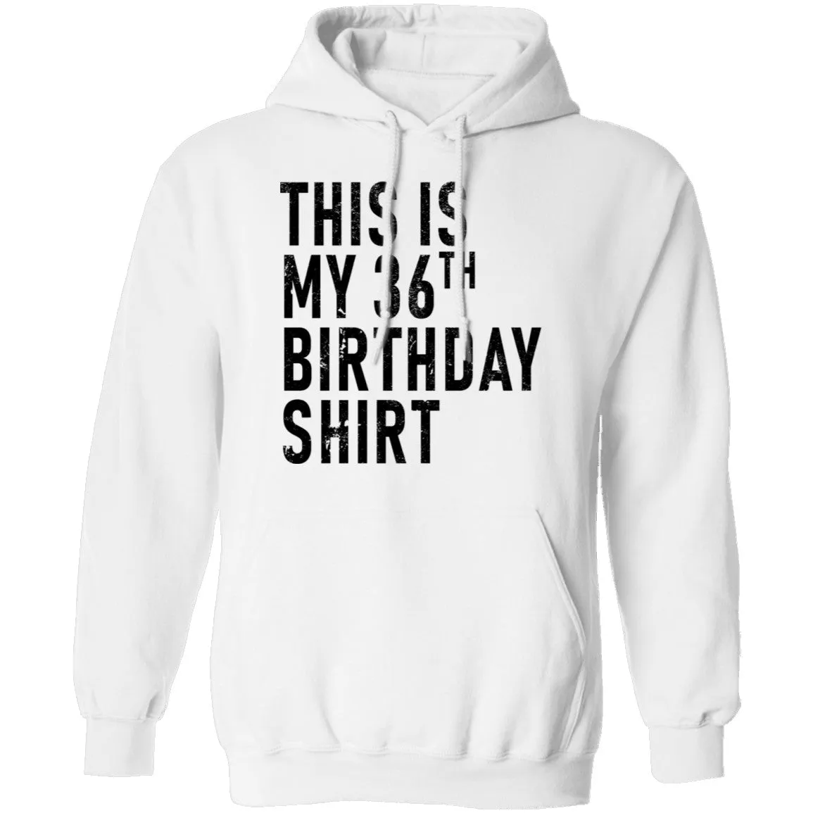 This Is My 36th Birthday Shirt T-Shirt