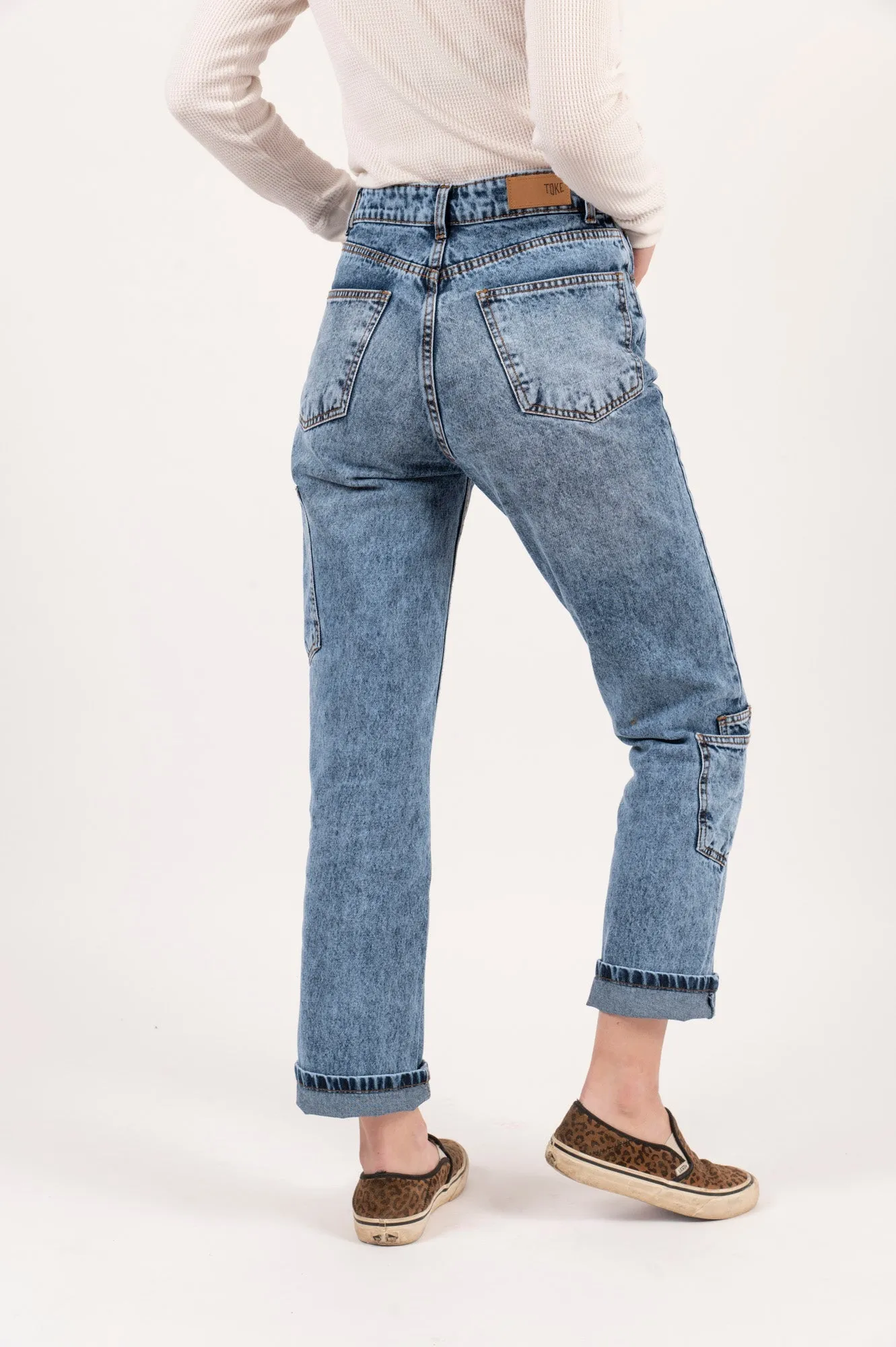 Toke Jeans Lennon Azul Mujer
