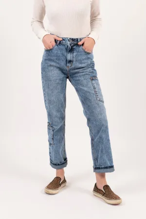 Toke Jeans Lennon Azul Mujer