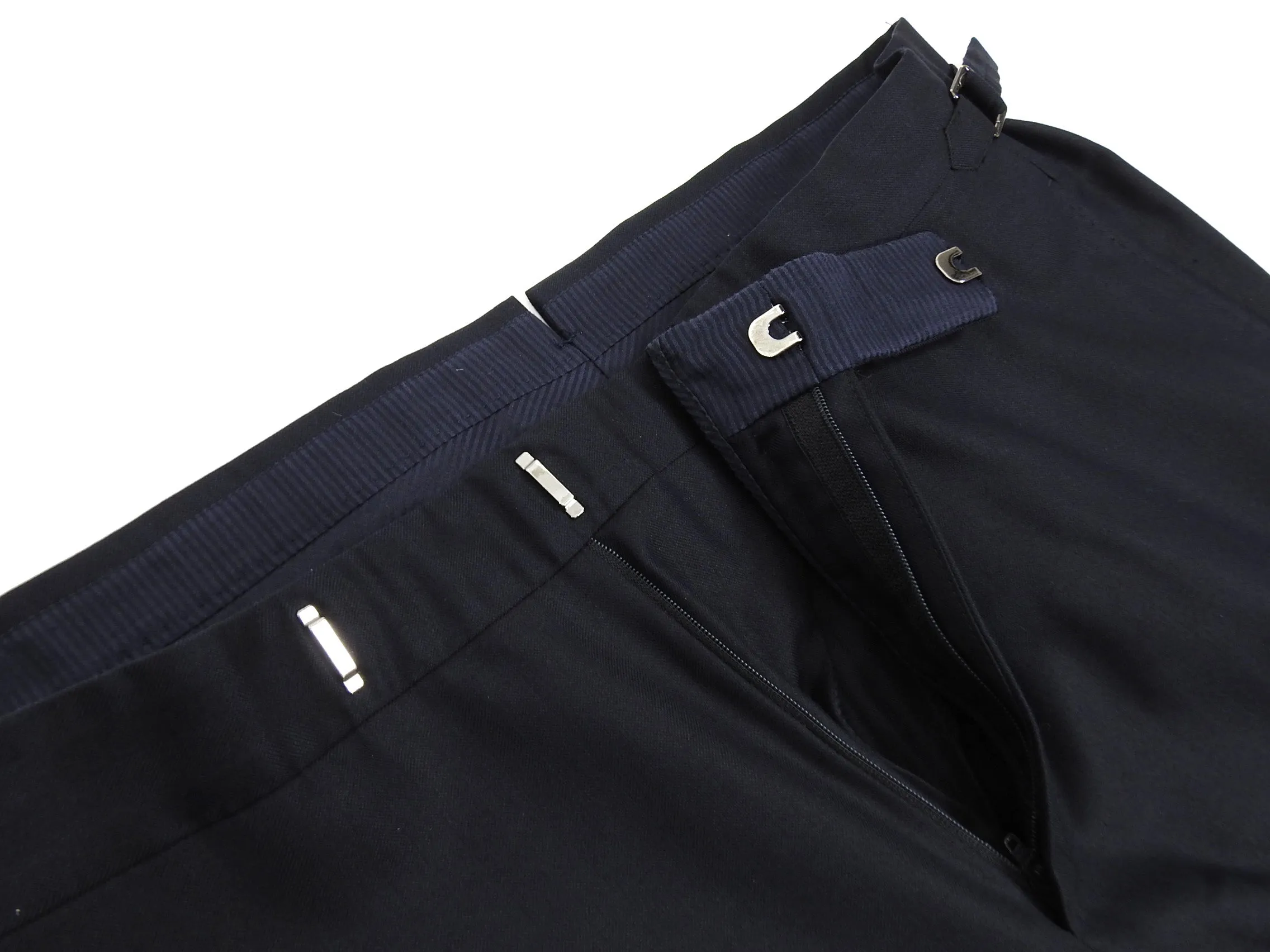 Tom Ford Slim Fit 3 Piece Navy Striped Suit - 42