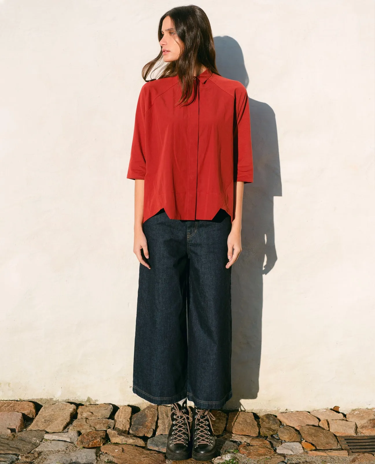Tracey Organic Cotton Denim Jeans In Indigo