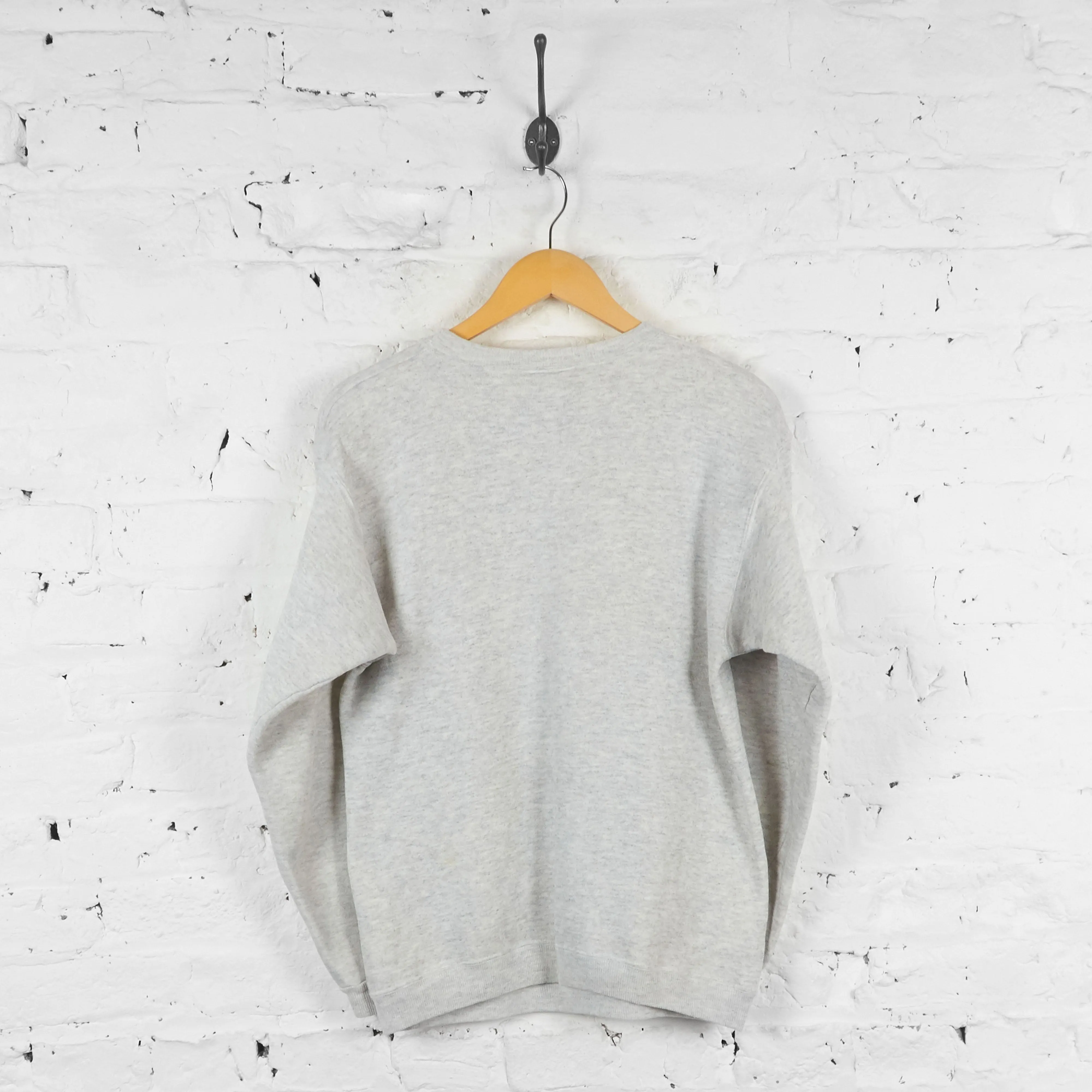 Vintage Disney Mickey Mouse Sweatshirt - Grey - S
