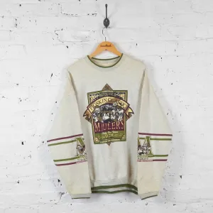 Vintage Disney Mickey Mouse Sweatshirt - Grey - XL