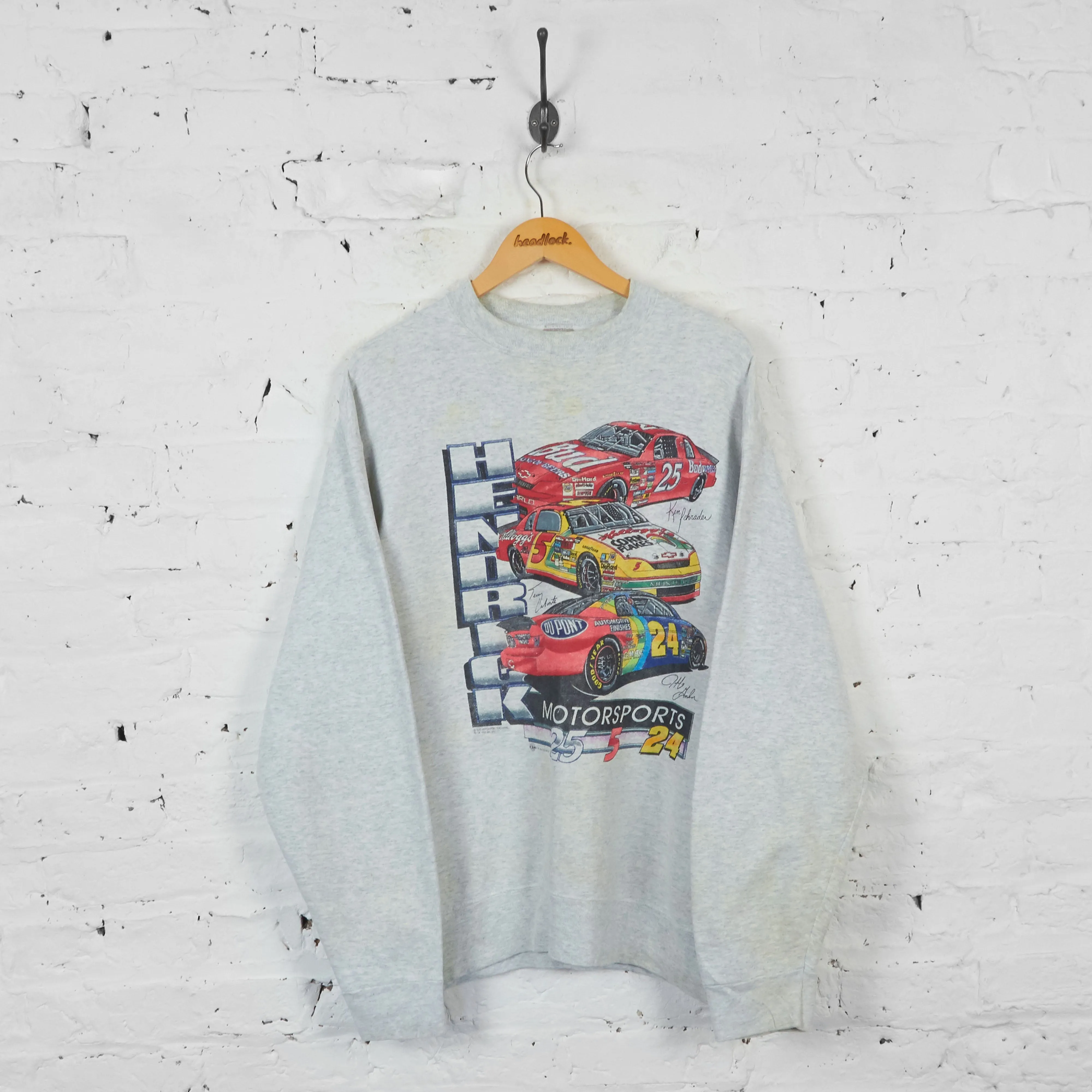 Vintage Hendrick Motorsports Sweatshirt - Grey - XL