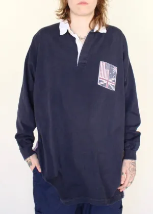 Vintage New River Rugby Polo T0048