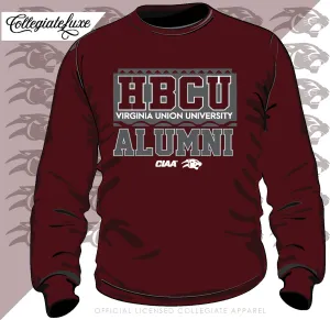 VUU | 90s ALUMNI Maroon Unisex Sweatshirts (z) (DK)