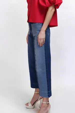 Wide Leg Expression Pocket Jeans