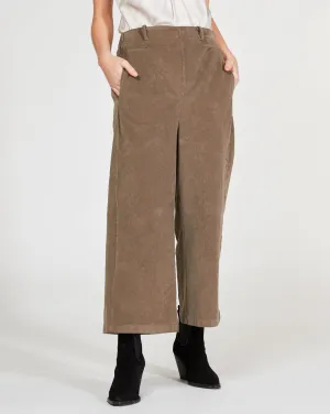 Wide Leg Slant Pocket Trousers