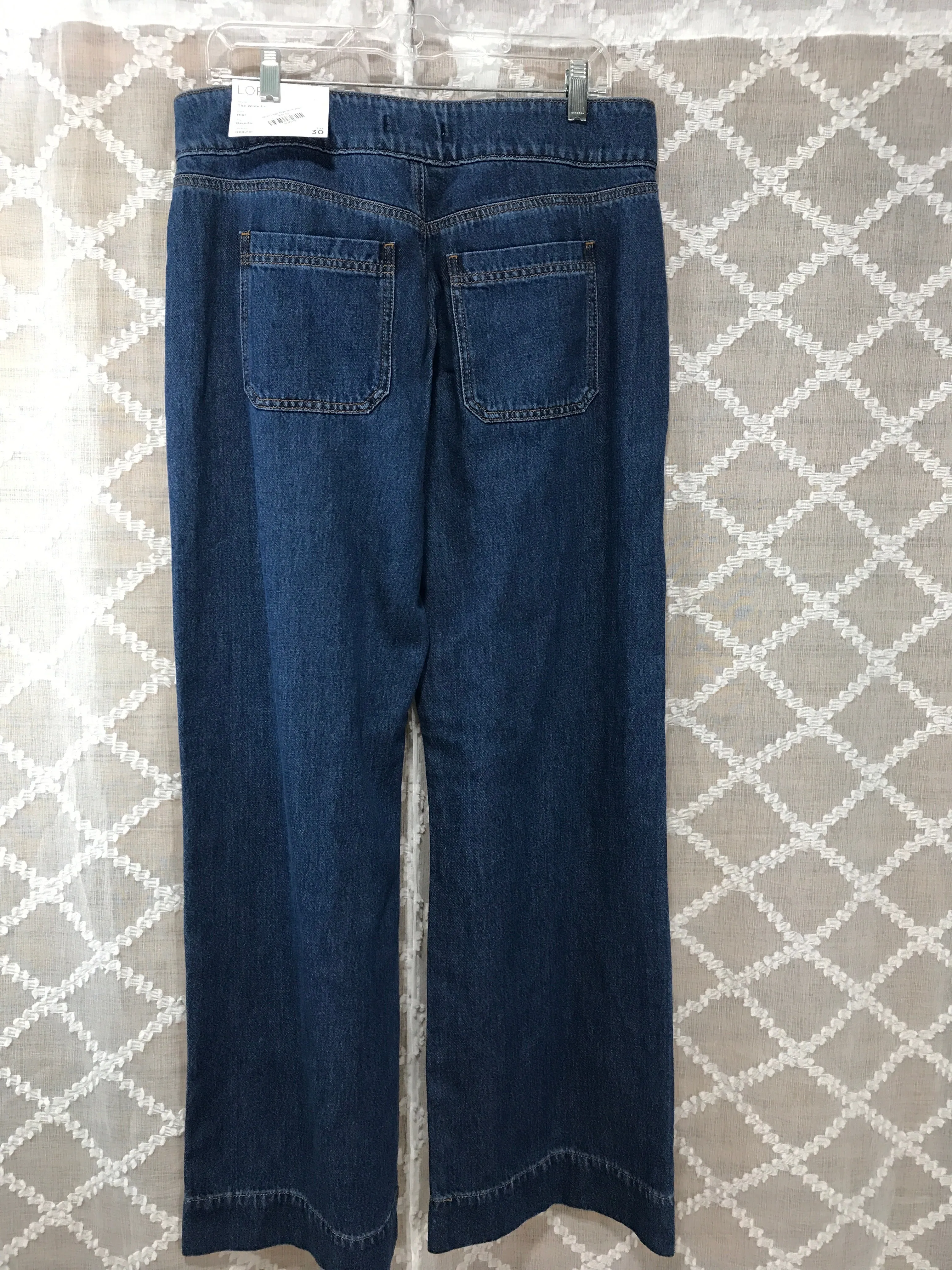 Wide Legg High Rise Jean