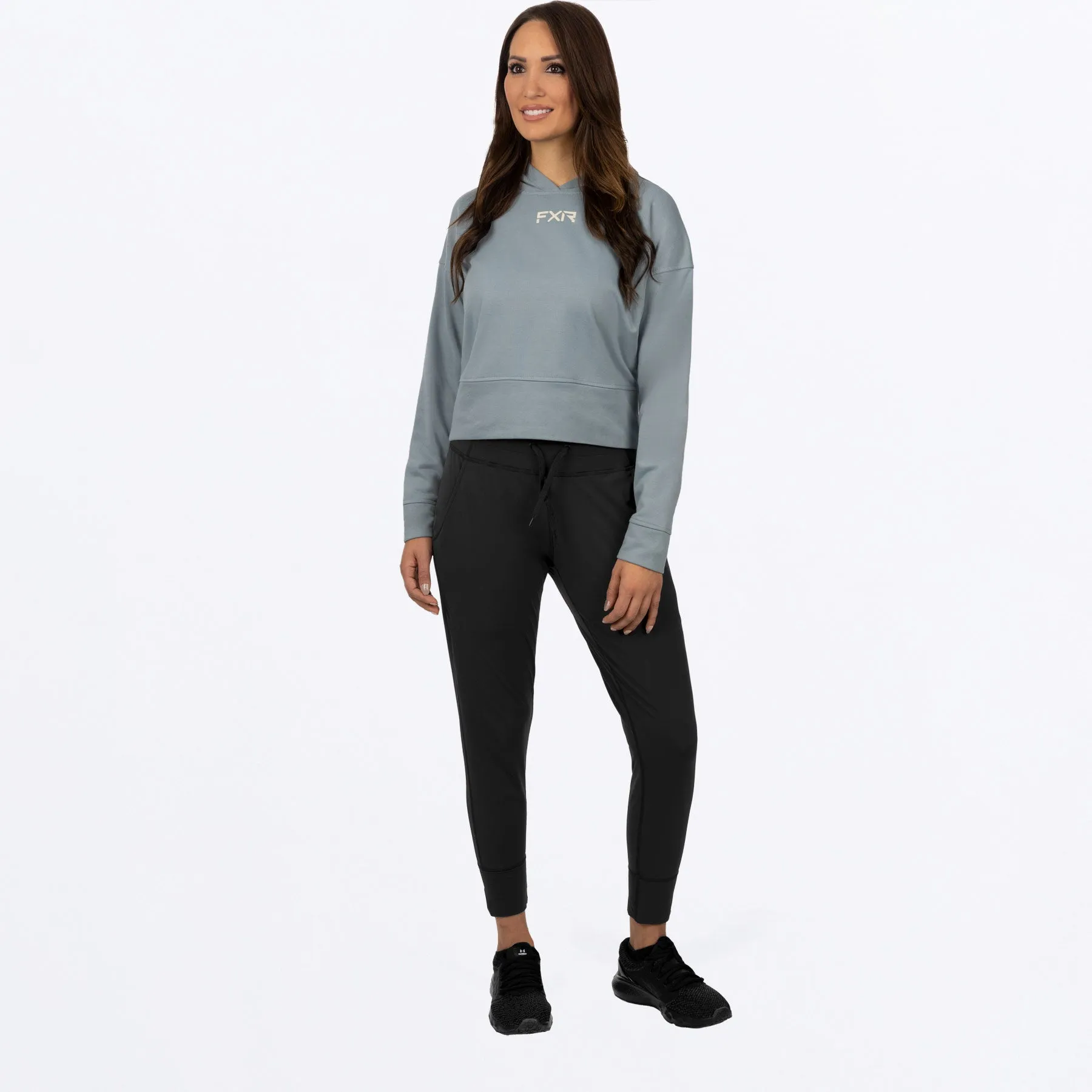 Women's Balance Cropped Pullover Hoodie