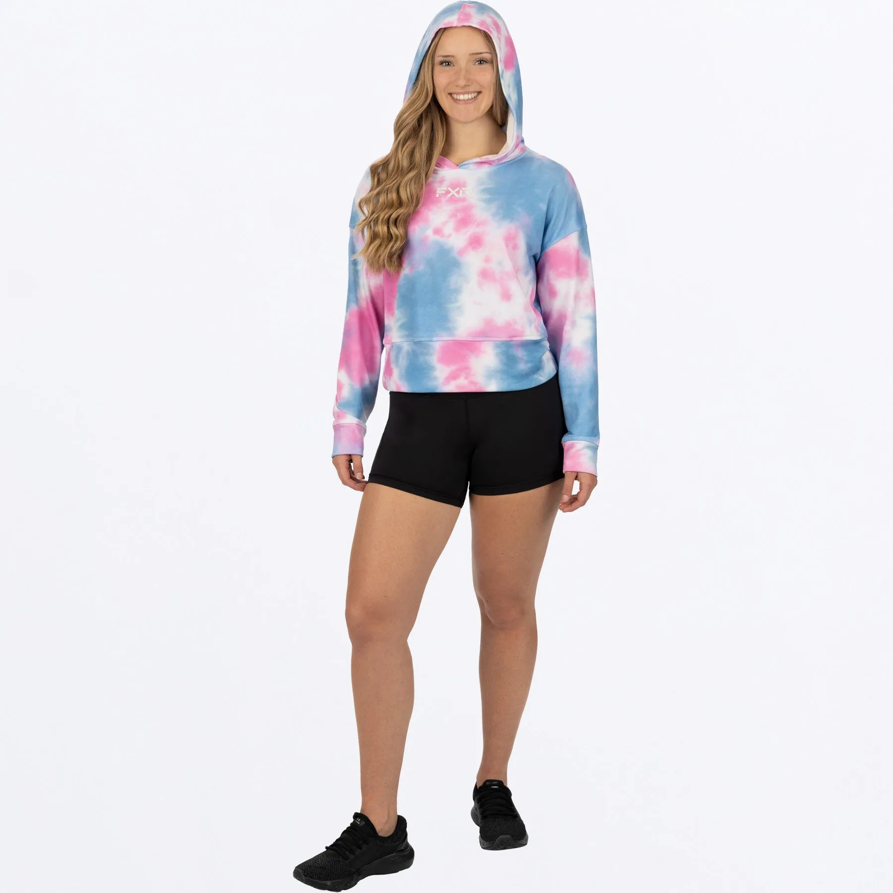 Women's Balance Cropped Pullover Hoodie