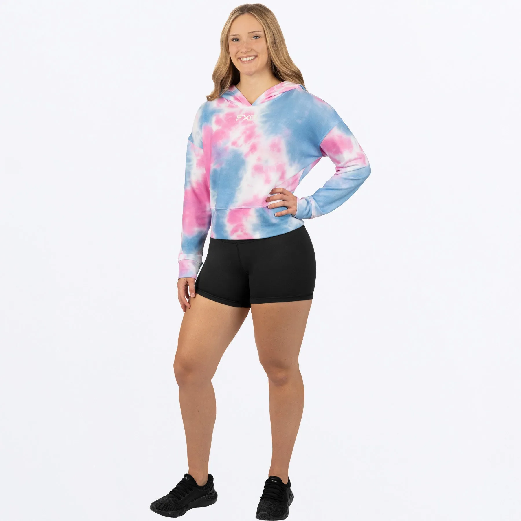 Women's Balance Cropped Pullover Hoodie